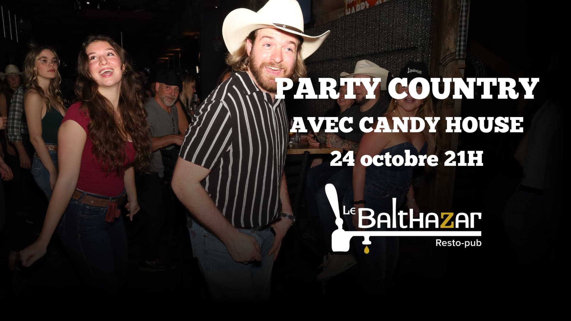Party Country avec Candy House!