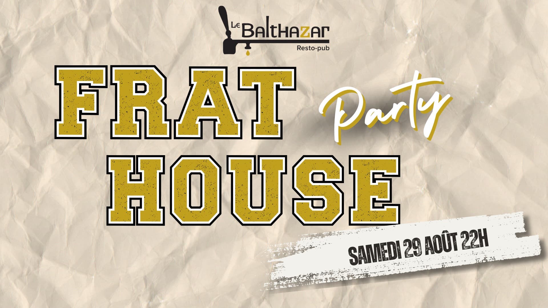 FRAT HOUSE PARTY- DIX30